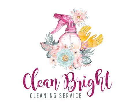 Excited to share the latest addition to my #etsy shop: Cleaning Logo, Maid Logo, House Cleaning ...