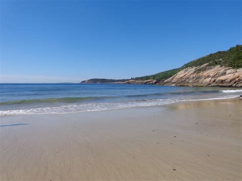 Sand Beach, Acadia National Park, Bar Harbor, Maine | England beaches, Beautiful places ...