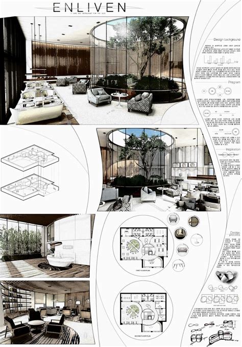 #architecture presentation board simple | Interior design presentation ...