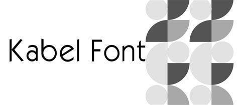 Kabel Font Free Download