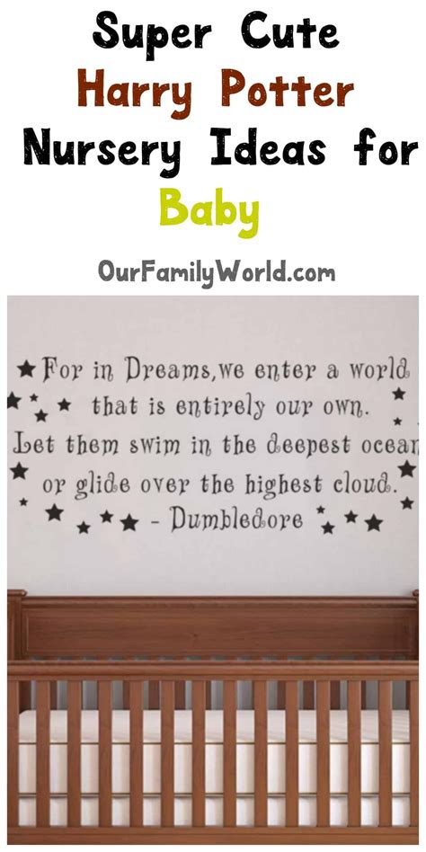 7 Super Cute Harry Potter Nursery Ideas for Your Baby in Feb 2024 - OurFamilyWorld.com | Harry ...