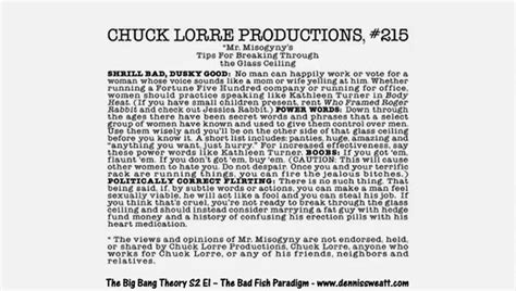 10 Chuck Lorre Vanity Cards From The Big Bang Theory