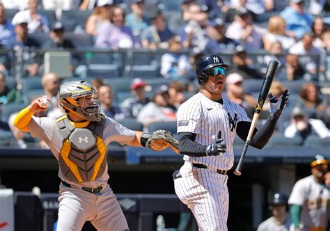 Yankees 0-2 A's Game Recap Apr 22 2024