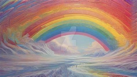 Rainbow nature scenery wallpaper by RebelsFantasyWorld on DeviantArt