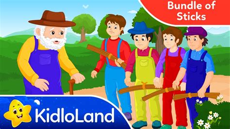 The Bundle of Sticks Story | Unity is Strength | Moral Stories for Kids | KidloLand Stories for ...