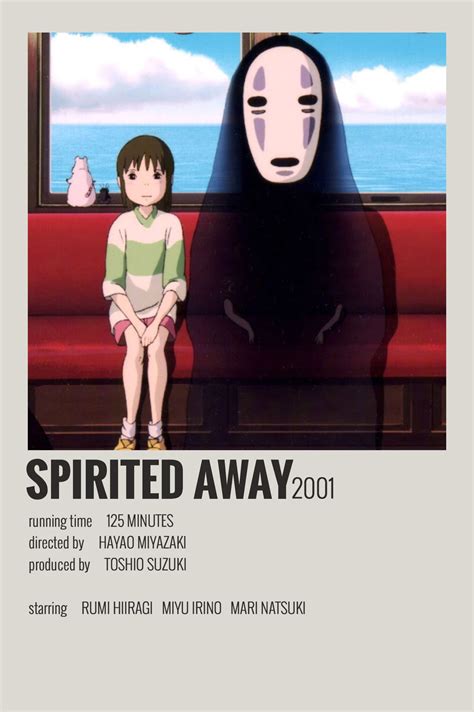 Alternative Minimalist Movie/Show Poster - Spirited Away | Film posters ...