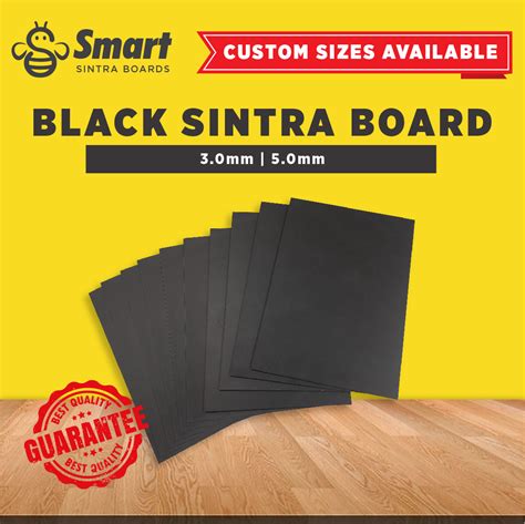 SINTRA BOARD x XINTRA BOARD BLACK 5MM - SticTac | Digital Printing Media Products Philippines