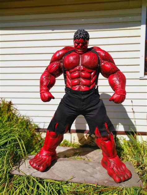 Red Hulk Red Hulk Cosplay Hulk Costume Hulk Marvel | Etsy