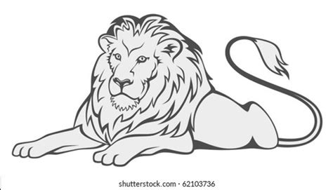 30,563 Lion Outline Images, Stock Photos & Vectors | Shutterstock