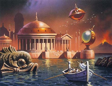 Atlantis Art - Crystalinks | Ancient atlantis, Atlantis, Ancient aliens