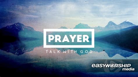 Nature Talks Prayer 1 Motion by Playback Media - EasyWorship Media