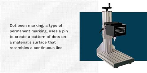 What Is a Dot Peen Marking Machine? - Telesis