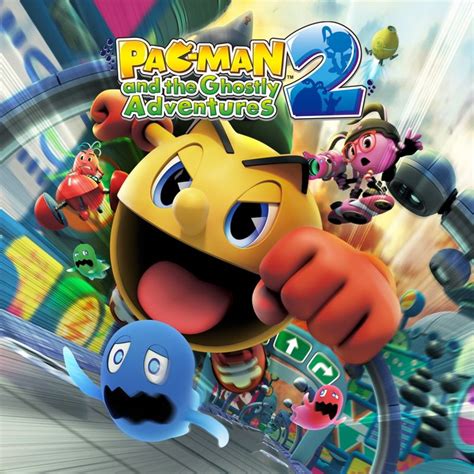 Pac-Man and the Ghostly Adventures 2 (2014) PlayStation 3 box cover art - MobyGames