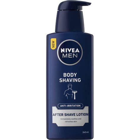 Nivea Men After Shave Lotion Sensitive Body 240ml | Woolworths