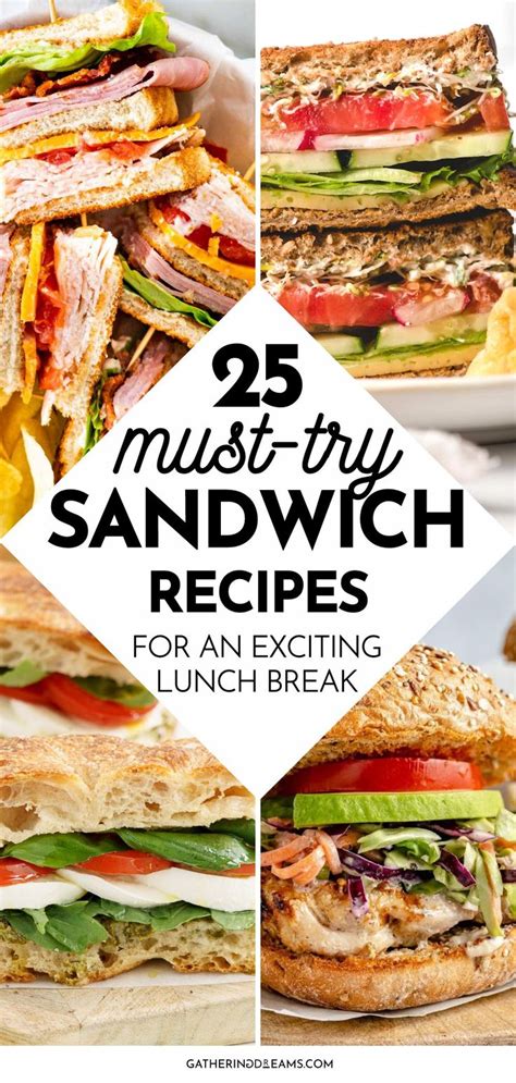 25 Best Sandwich Recipes For A Mouthwatering Lunch Break | Recipe | Best sandwich recipes ...