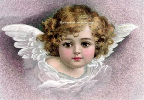 Angel Greeting Card Cherub With Wings Repro Clapsaddle - Etsy | Cherub ...