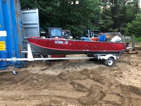 14 foot aluminum, boat, trailer and motor | Other | Muskoka | Kijiji