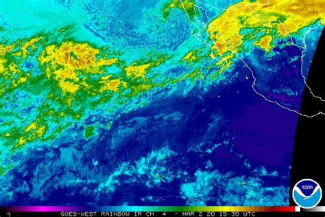 Pacific Ocean Satellite Weather Map - Enrika Pollyanna