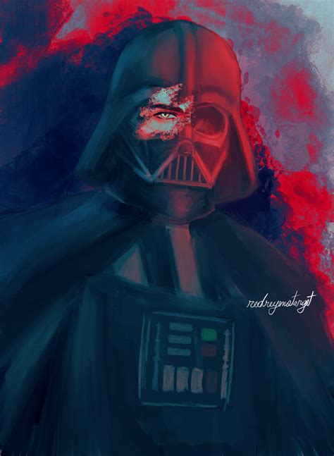 Darth Vader fanart by RedReyeV on DeviantArt