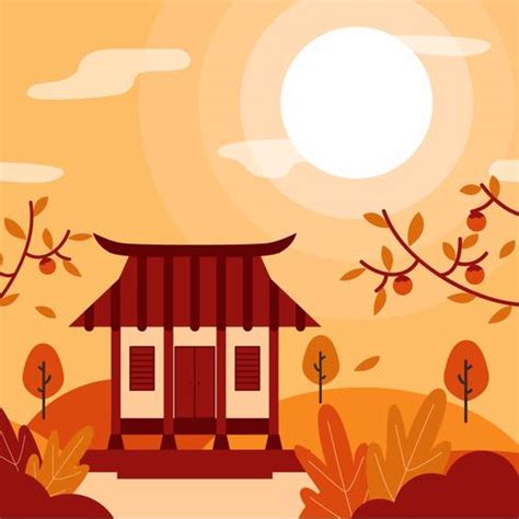 Chuseok Celebration Background 236707 Vector Art at Vecteezy