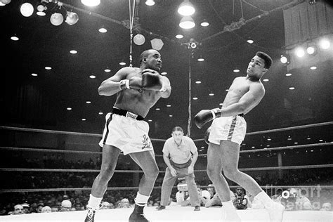 Cassius Clay Vs Sonny Liston #2 by The Stanley Weston Archive