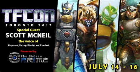 Voice Actor Scott McNeil to Attend TFcon Toronto 2017 - Transformers