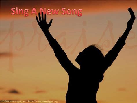 Sing A New Song