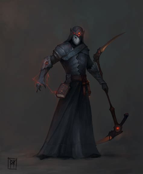 [OC] [ART] Scythes - DnD | Concept art characters, Fantasy character ...