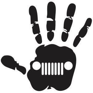 Jeep Wave Svg | Jeep Hand Png Vector