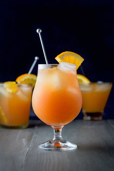 Rum Swizzle Cocktail | Dishes Delish