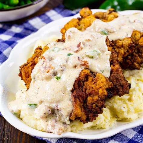 Chicken Fried Steak with Jalapeno Bacon Gravy - Spicy Southern Kitchen