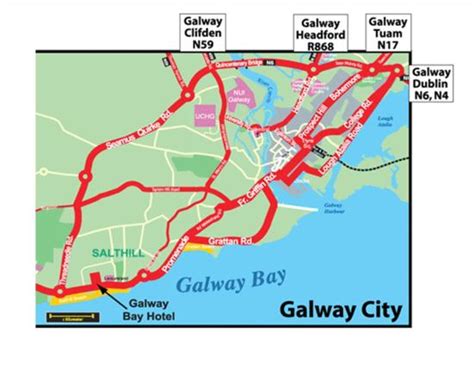 Map - Picture of Galway Bay Hotel, Galway - TripAdvisor