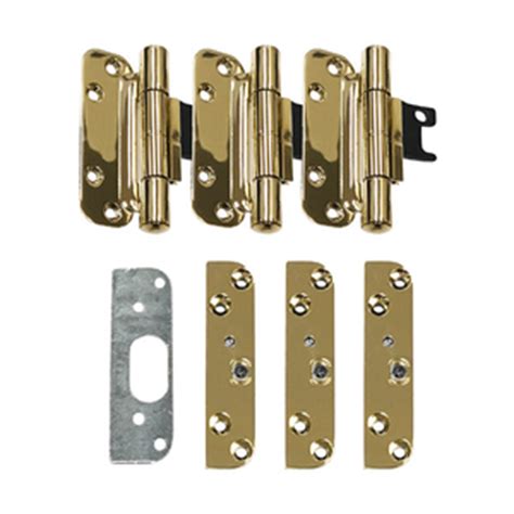 Bright Brass 3-Hinge Pack 2578982|Andersen Windows & Doors Hinges and Hinge Kits