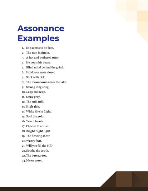 Assonance - 100+ Examples, Definition, How to Use, Tips