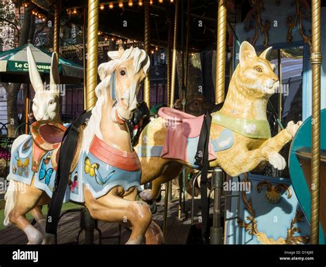 Le Carousel, Bryant Park, NYC Stock Photo - Alamy