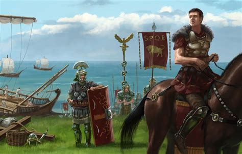 Wallpaper Art, SPQR, Centurion, Roman legionaries, The Roman army ...