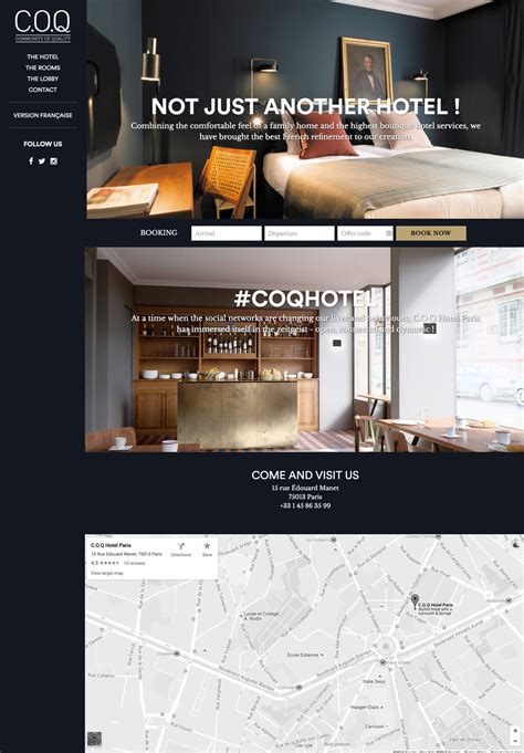 Web Design Inspiration for Independent Hotels