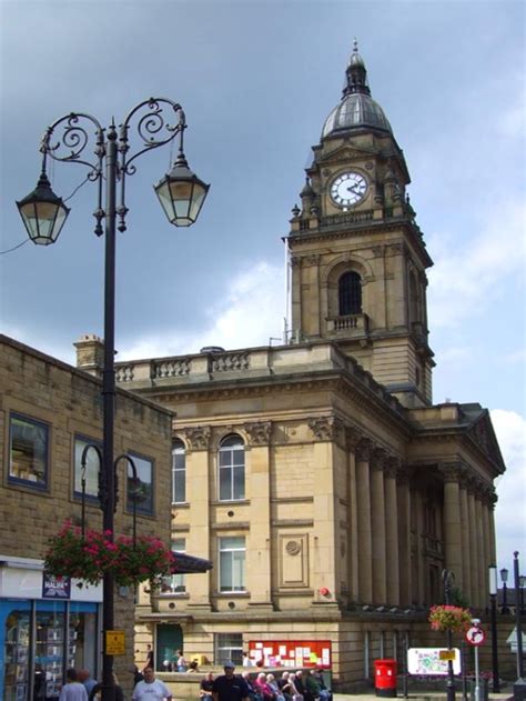 "Morley Town Hall, West Yorkshire." by Rob Mclean at PicturesofEngland.com