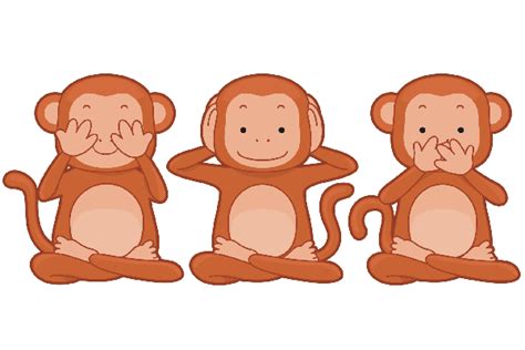 3 monkeys clipart 10 free Cliparts | Download images on Clipground 2024