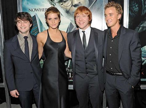 Emma Watson and Tom Felton's Harry Potter Reunion Is 1 Fun Ride - I ...