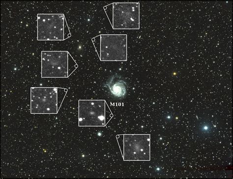 Found! Seven Dwarfs Surround The 'Pinwheel Galaxy' Field Of View ...