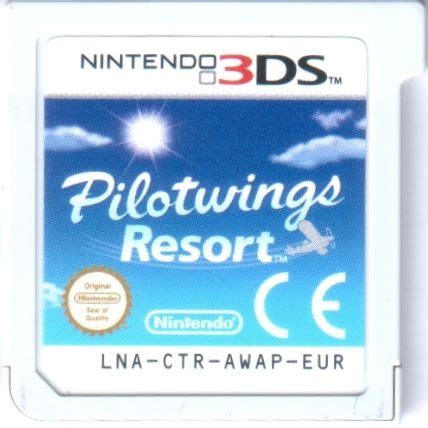 Pilotwings Resort cover or packaging material - MobyGames