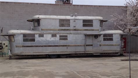 An amazing 2-story trailer and the girl who called it home #rv | Vintage trailers, Vintage ...