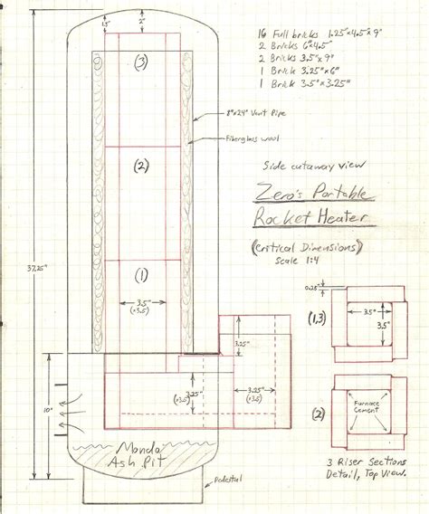 Wood burning Rocket Stove heater plans | Stove heater, Rocket stoves ...