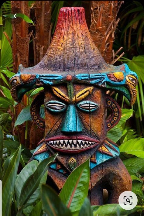 Pin by Moi on polynésie | Tiki room, Enchanted tiki room, Tiki statues