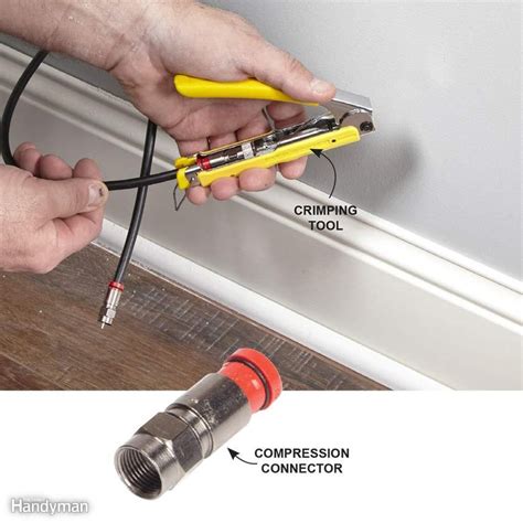 Tips for Coaxial Cable Wiring | The Family Handyman