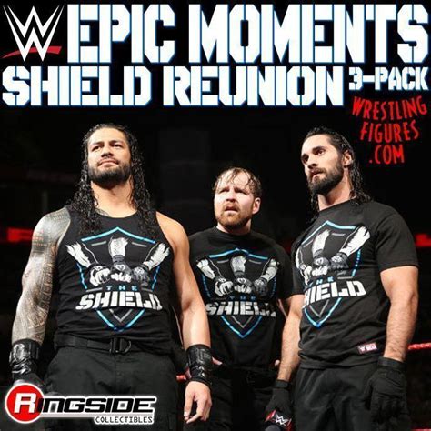 MATTEL WWE EPIC MOMENTS SHIELD REUNION 3-PACK UP FOR PRE-ORDER ...