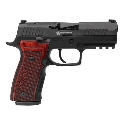 Sig Sauer P320 AXG Classic 9mm Striker-Fired Pistol with AXG Walnut ...