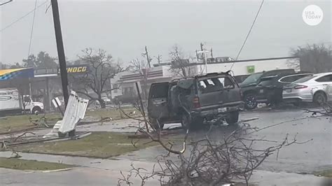 Tornado leaves destruction in Houston area | tornado, Houston, Texas ...