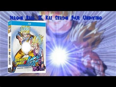 Dragon Ball Z Kai Season 4 [Blu-Ray] Unboxing + Bonus??? - YouTube